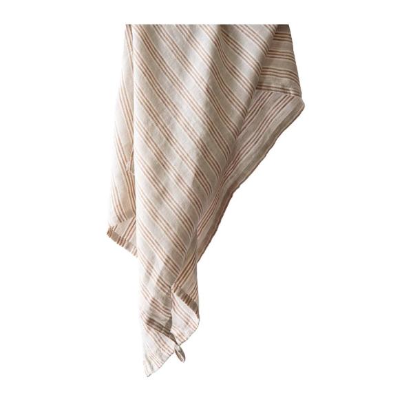Kjøkkenhåndkle 50x70 cm hazelnut stripe