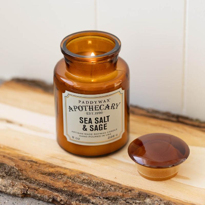 Apothecary duflys glasskrukke sea salt/sage
