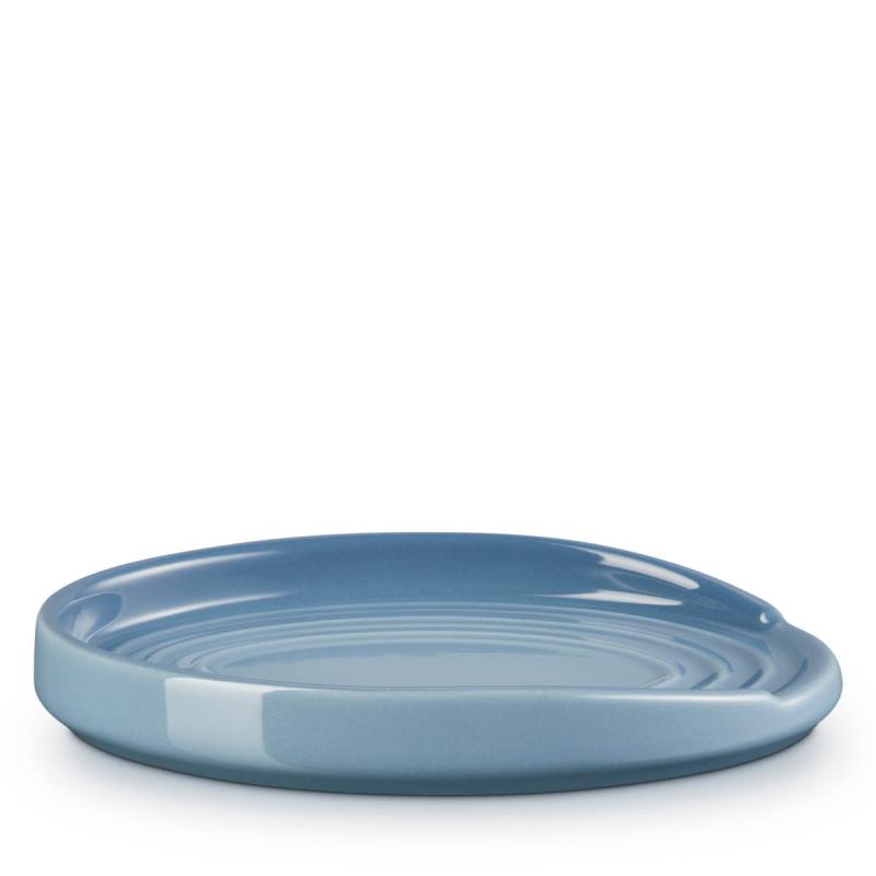 Oval gryteskjeholder chambray