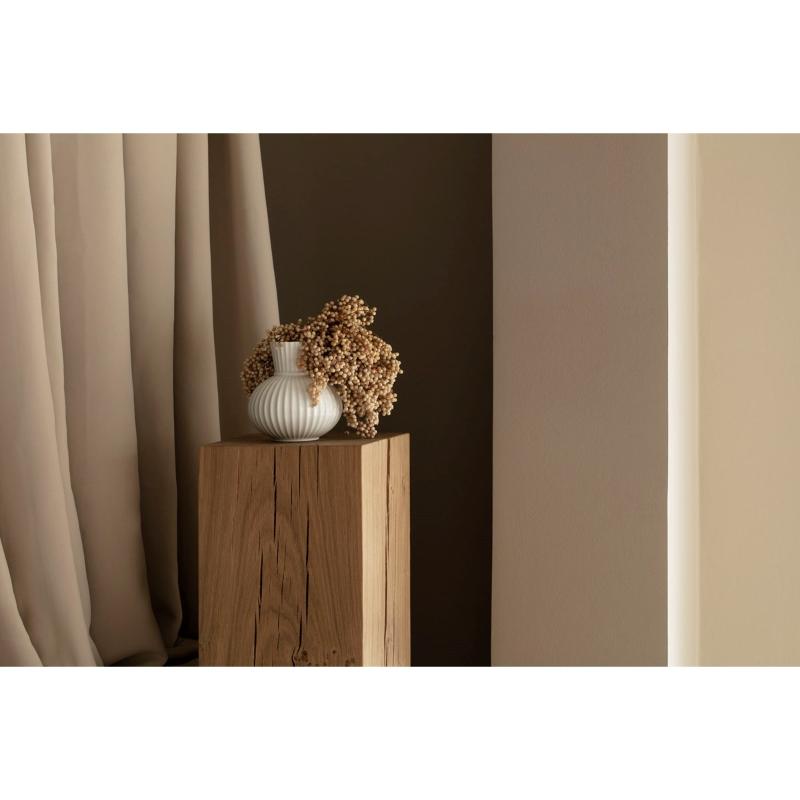 Tura vase 14,5 cm porselen hvit