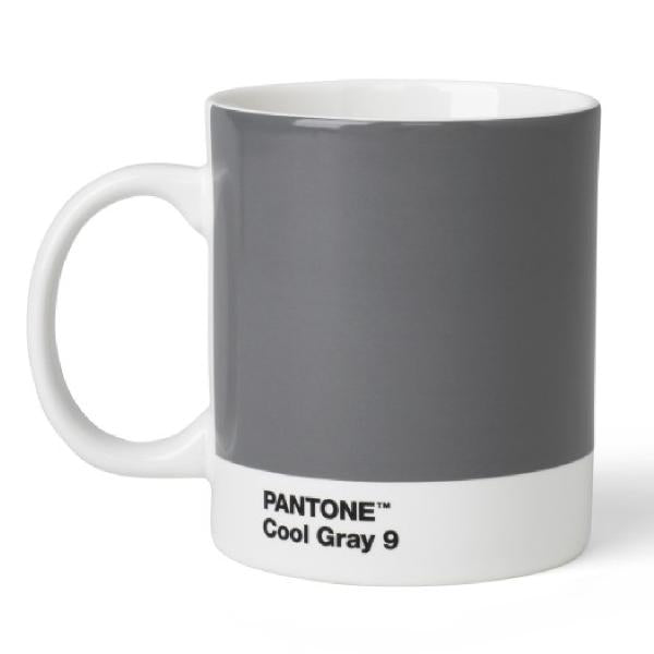 PANTONE kopp med hank 37,5 cl kald grå