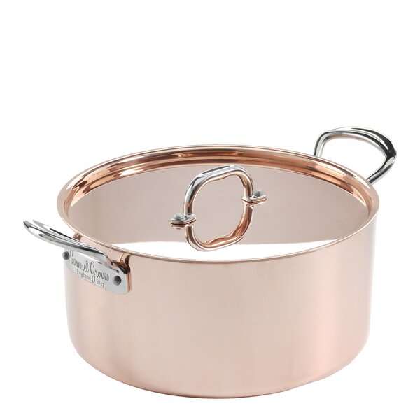 Copper Induction gryte med lokk 3L