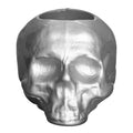 Still Life Skull lyslykt sølv