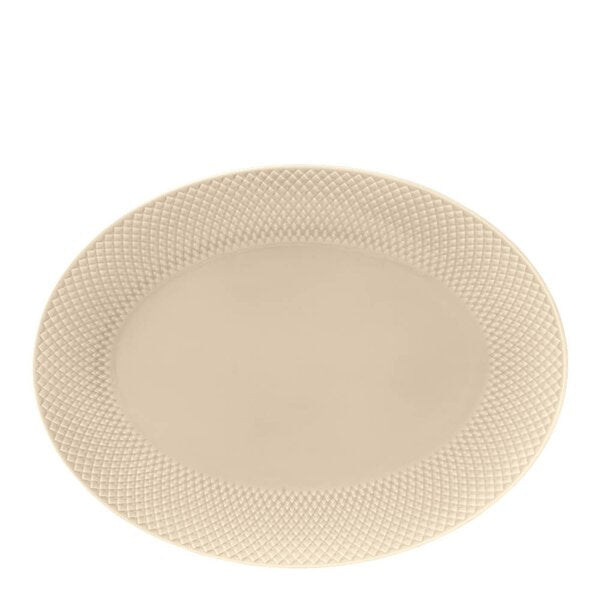 Rhombe Earth ovalt serveringsfat 35x26,5 cm marble