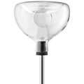 Fuglebrett i glass med bad 96x21,5 cm