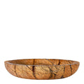 Sten skål 28x5 cm brun