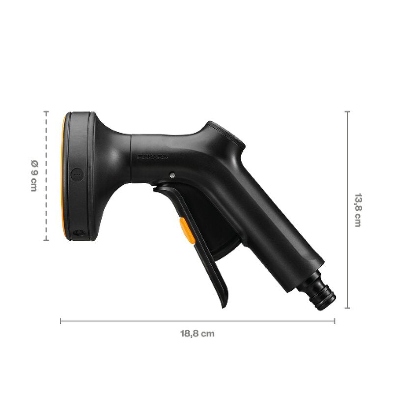 Solid™ sprøytepistol multi 18,8 cm svart
