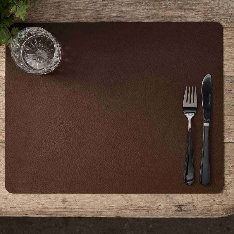 Quadro dekkebrikke 42x33 cm 4 stk brun