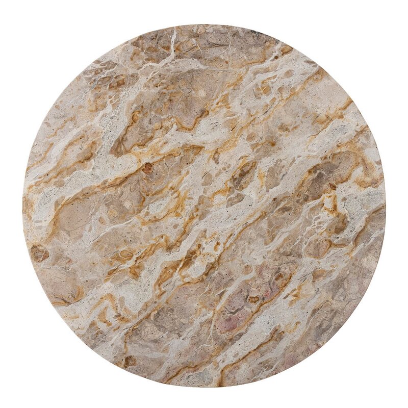 Nuni roterende fat 36 cm marmor brun