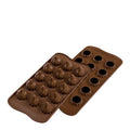 Choco Flame silikonform for praliner 2,7x2,8 cm 15 stk