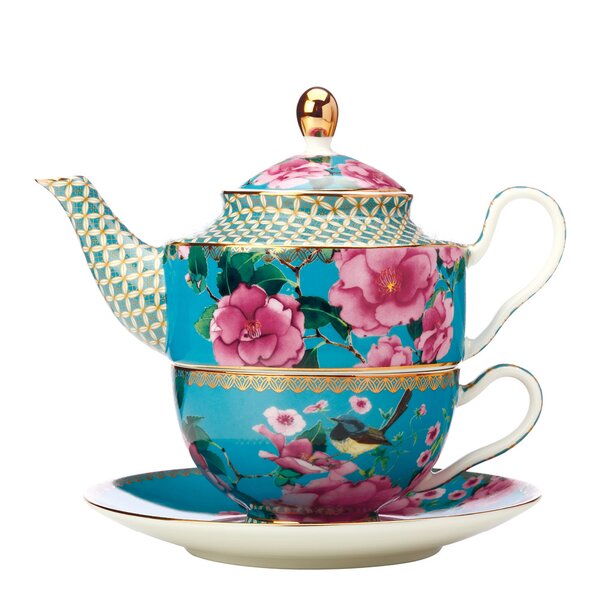 Silk Road tea for one tekanne 0,5L blå