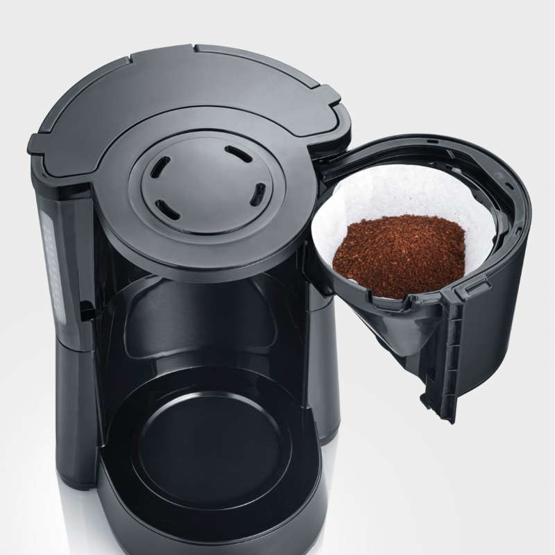Kaffetrakter 1000W matt svart