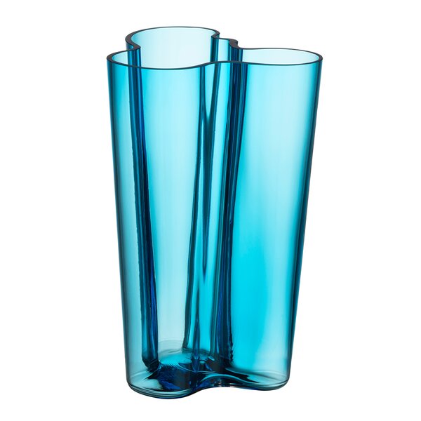 Alvar Aalto vase 25,1 cm turkis