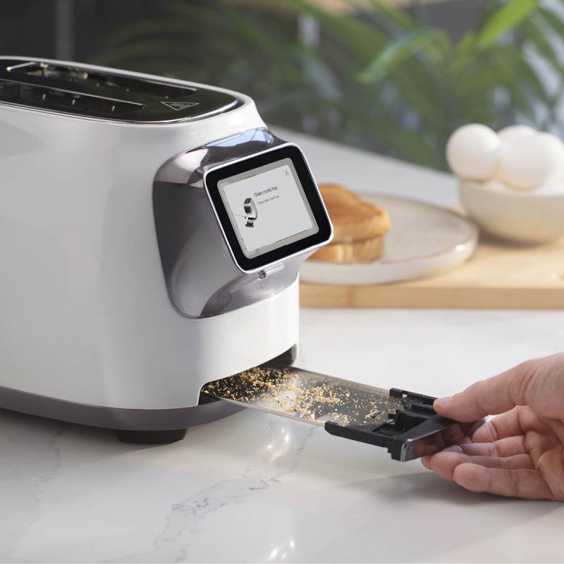 Toasty One digital brødrister 2 skiver hvit