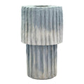 Styles lampe 25x44 cm blå