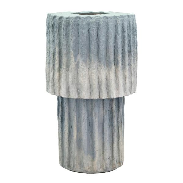 Styles lampe 25x44 cm blå