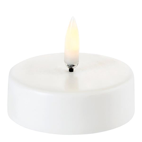 LED telys 6,1x2 cm nordic white