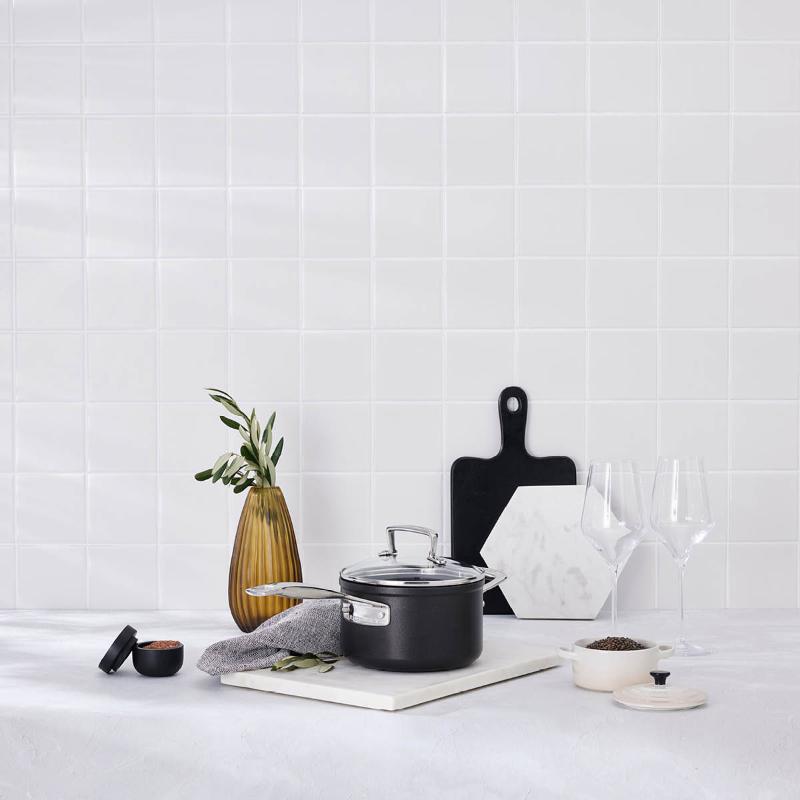Toughened Non-Stick kjele/glasslokk 1,9L