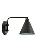 Game vegglampe 30 cm svart