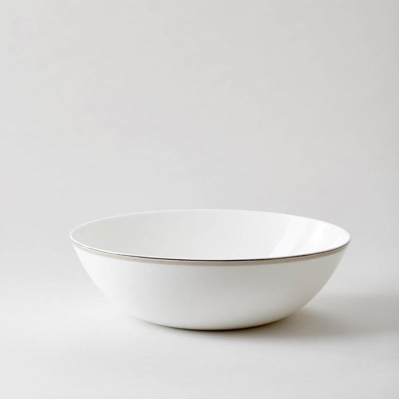 Silver Paisley bolle oval 27,5 cm