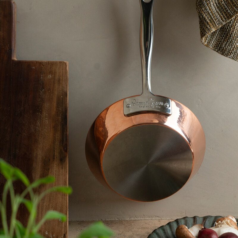Copper Induction stekepanne 20 cm