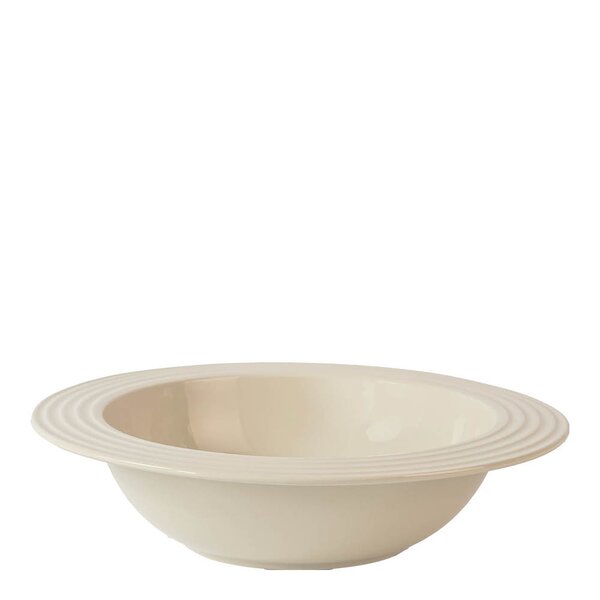 Coffee & More dyp tallerken 22 cm beige