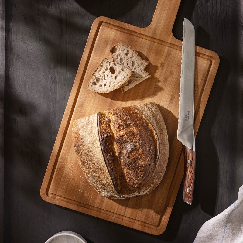 Nordic Kitchen brødkniv 24 cm pakkawood