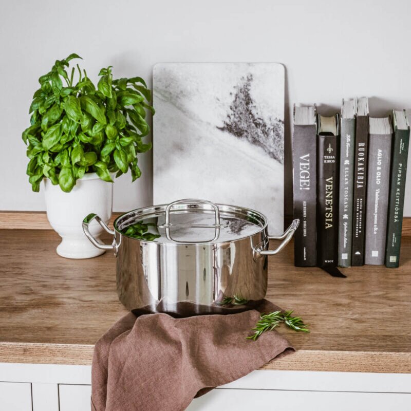 Steely Classic Triply gryte med lokk 24 cm 5,5L