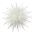 Dust julestjerne 70 cm off white