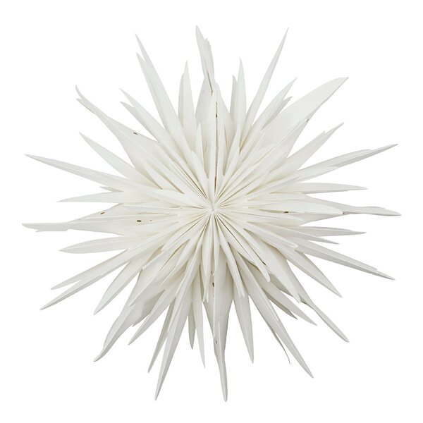 Dust julestjerne 70 cm off white