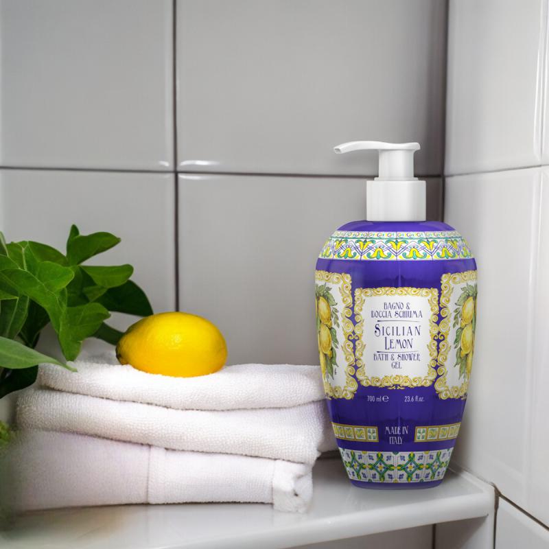 Maioliche bad & dusj 700ml sicilian lemon