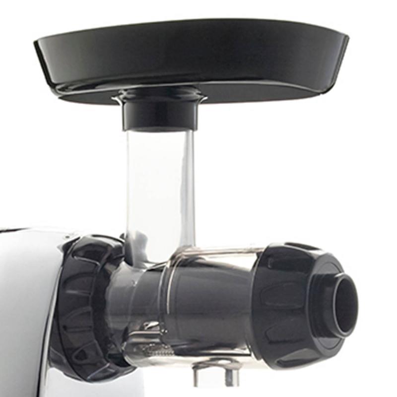Nutrition System J8228C slowjuicer horisontal krom/svart