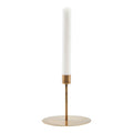 Anit lysestake 12 cm antikk messing