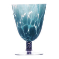 Jubalong vinglass 26 cl turkis/lilla