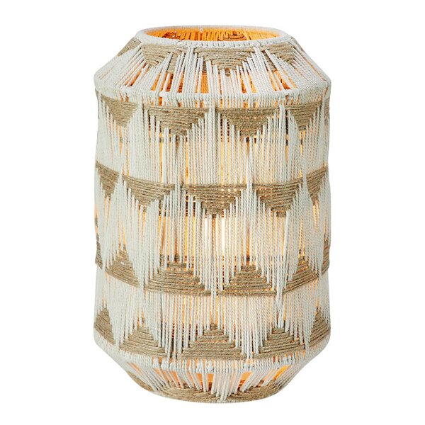 Ano bordlampe 35 cm beige/brun