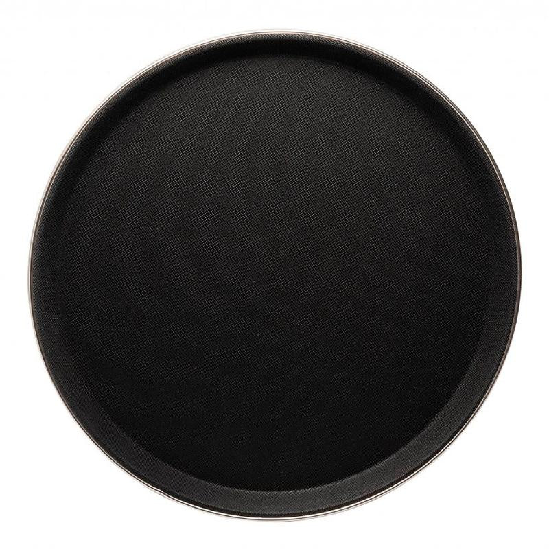 Sigrid serveringsbrett antiskli 35,5 cm svart