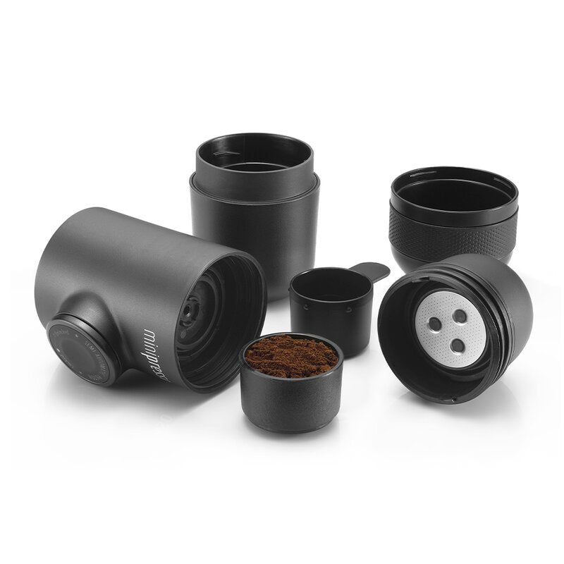 Minipresso GR bærbar espressomaskin svart