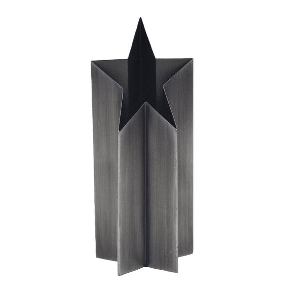 Asteri bordstjerne 27 cm antikk tinn