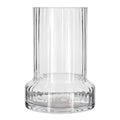 Hvils vase m/ riller 21x29 cm klar