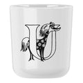 Moomin ABC krus U 20 cl hvit