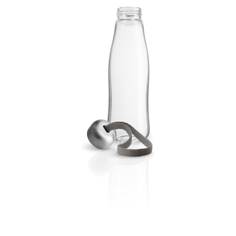 Glassdrikkeflaske 0,5L Taupe