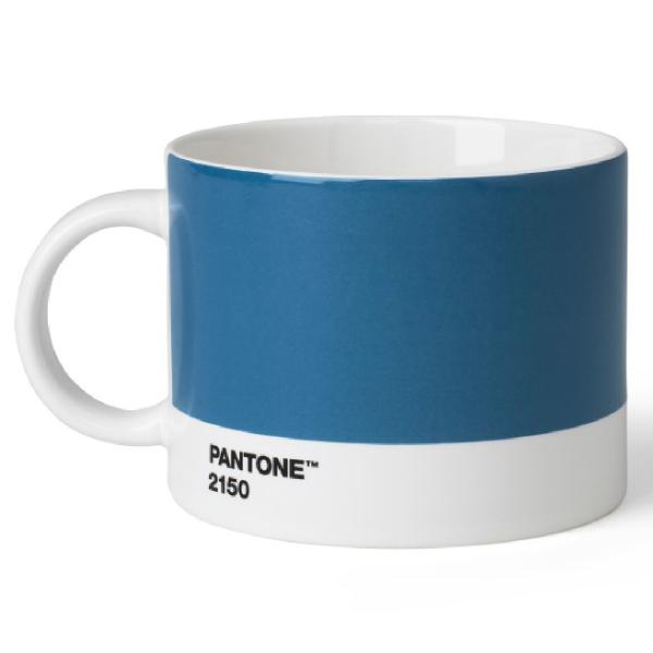 PANTONE tekopp med hank 47,5 cl blå