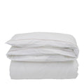 Hotel sengetøy percale 200x220 cm hvit/beige