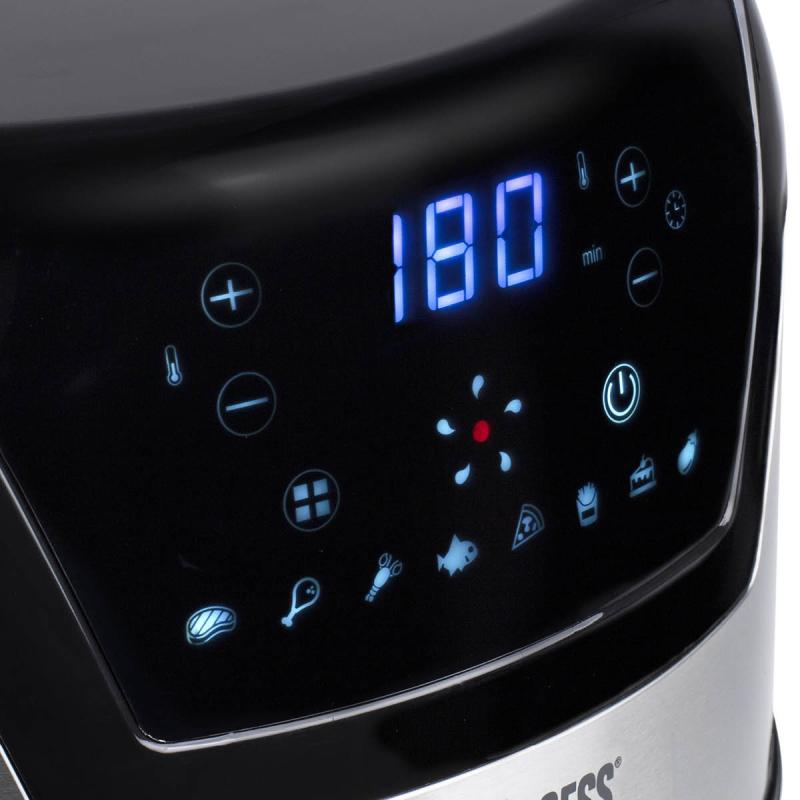 Aerofryer Digital airfryer 4,5L rustfri XXL svart