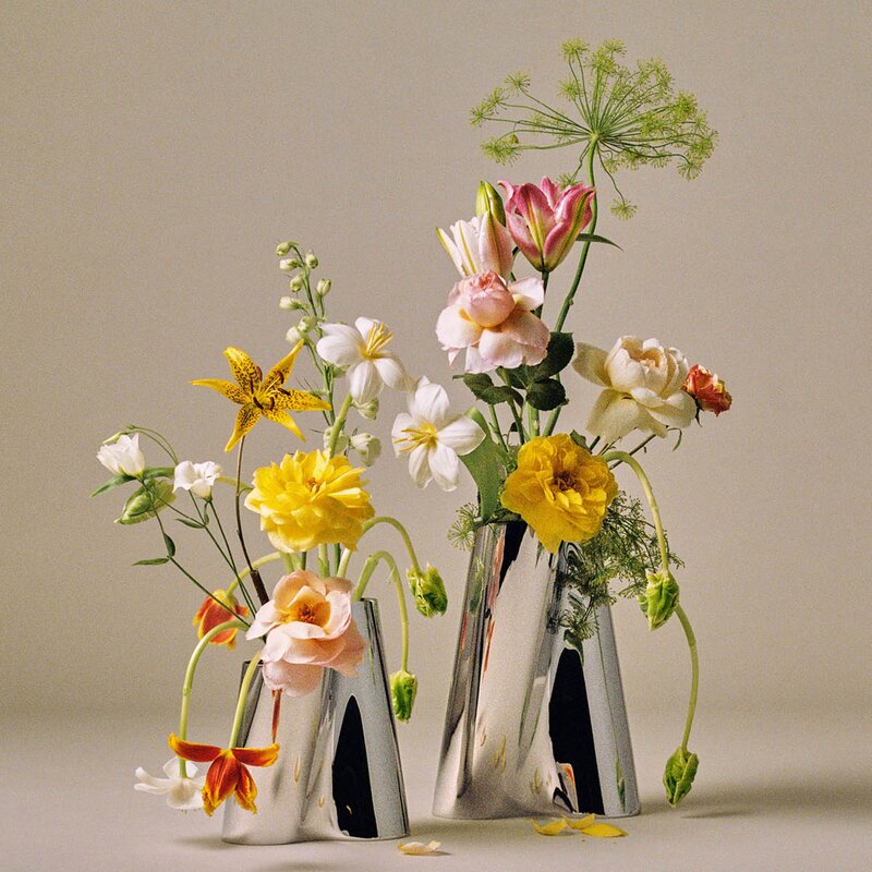 Lituus vase medium 34 cm blank