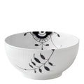Sort Mega Riflet skål 24 cm