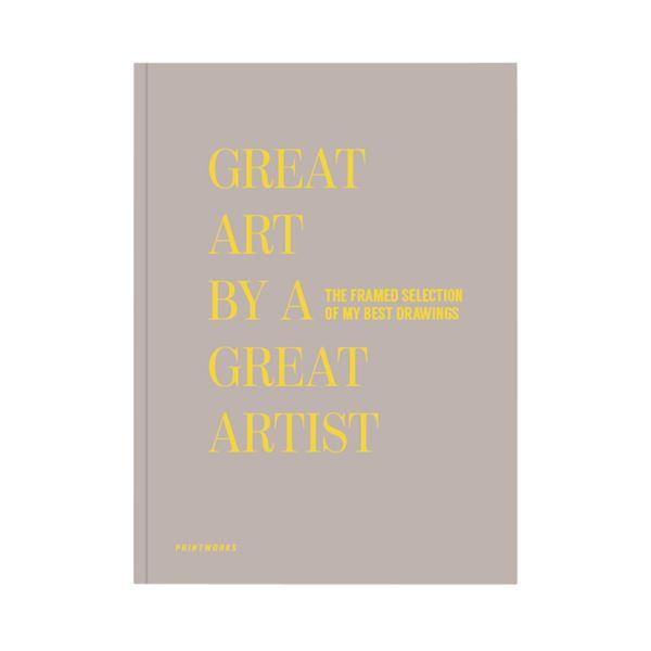 Frame bok great art beige