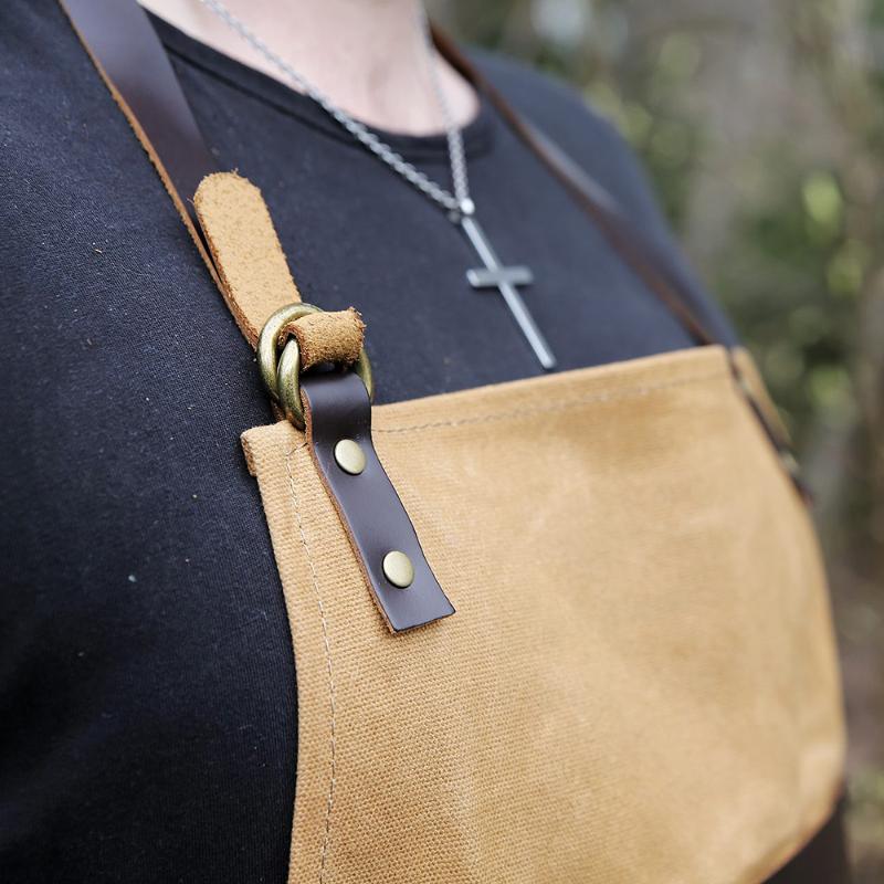 Forkle vokset 100x66 cm brunt
