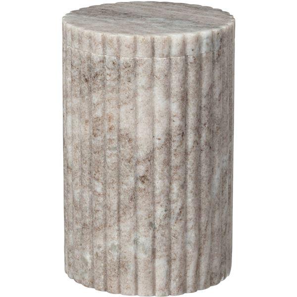Platon oppbevkrukke 15x10 cm light brown