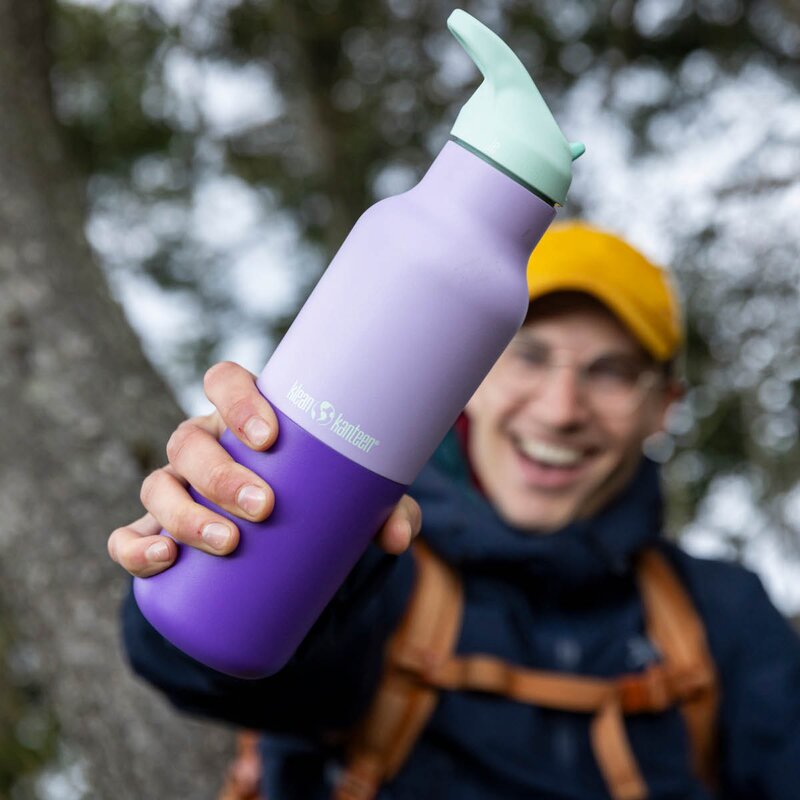 Rise termoflaske 0,47L med sportslokk Orchid Kaleidoscope